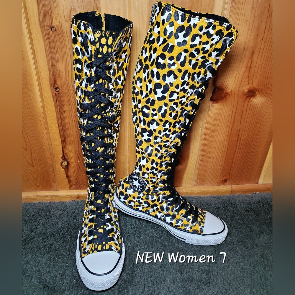 NEW RARE Converse All Star Knee High XX-HI Women 7